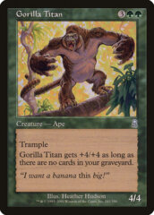 Gorilla Titan - Foil